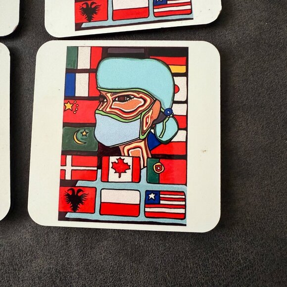 Set of Custom Made Coasters - Picture 2 of 3